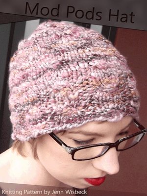 cover image of Mod Pods Hat Knitting Pattern